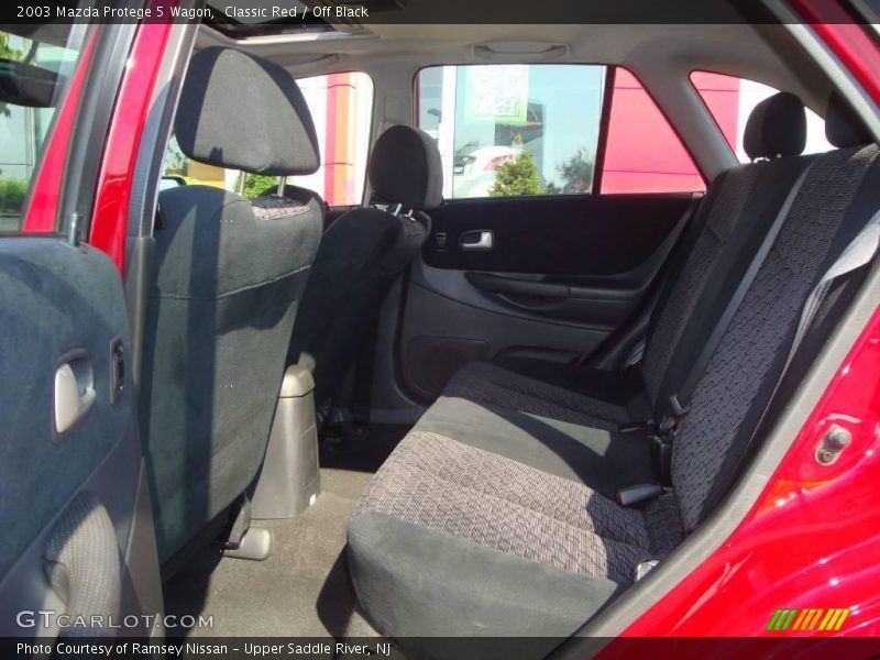 Classic Red / Off Black 2003 Mazda Protege 5 Wagon