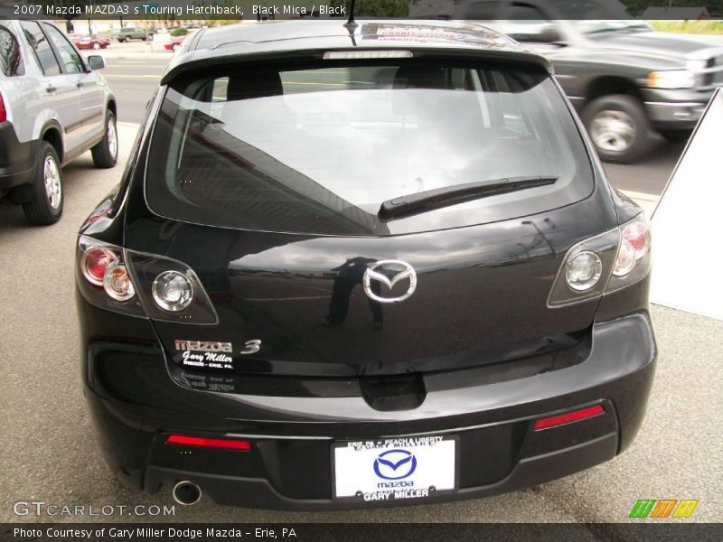 Black Mica / Black 2007 Mazda MAZDA3 s Touring Hatchback