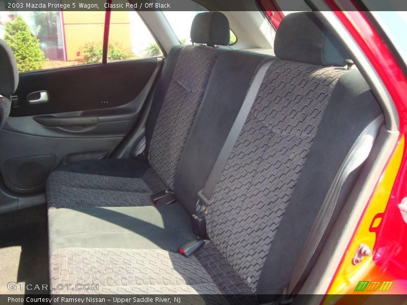 Classic Red / Off Black 2003 Mazda Protege 5 Wagon