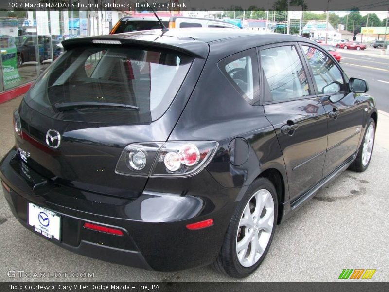 Black Mica / Black 2007 Mazda MAZDA3 s Touring Hatchback