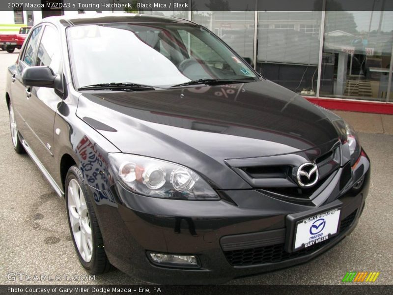 Black Mica / Black 2007 Mazda MAZDA3 s Touring Hatchback