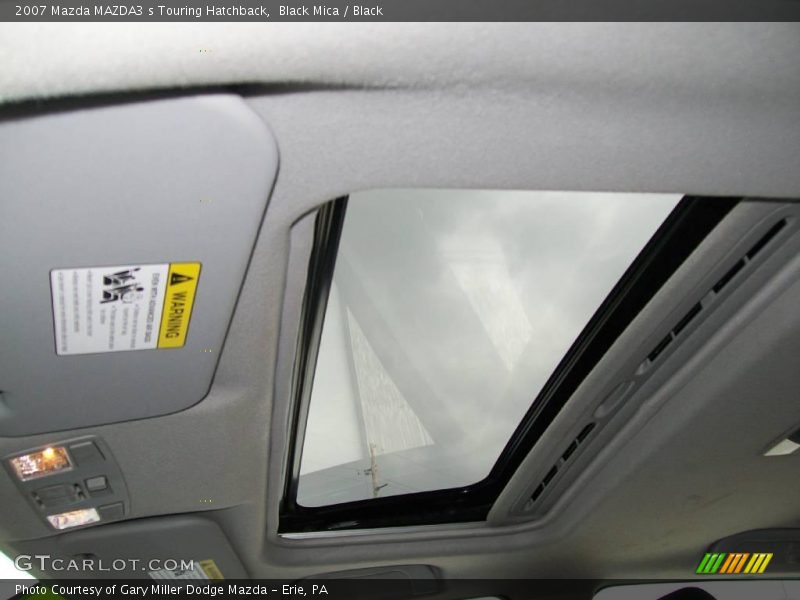 Black Mica / Black 2007 Mazda MAZDA3 s Touring Hatchback