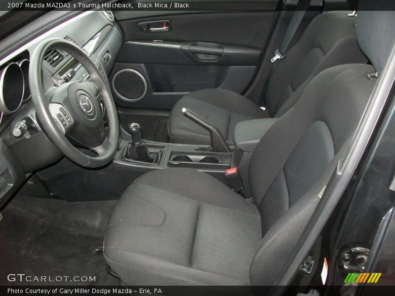 Black Mica / Black 2007 Mazda MAZDA3 s Touring Hatchback