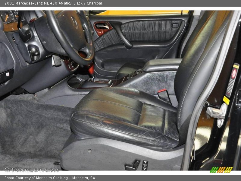 Black / Charcoal 2001 Mercedes-Benz ML 430 4Matic