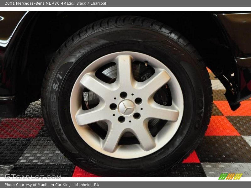 Black / Charcoal 2001 Mercedes-Benz ML 430 4Matic