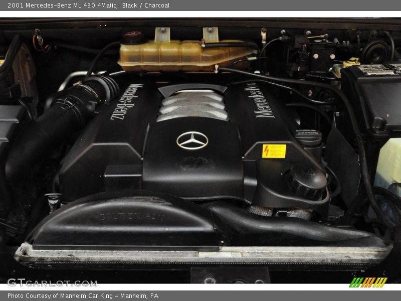 Black / Charcoal 2001 Mercedes-Benz ML 430 4Matic