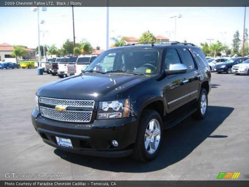 Black / Ebony 2009 Chevrolet Tahoe LTZ