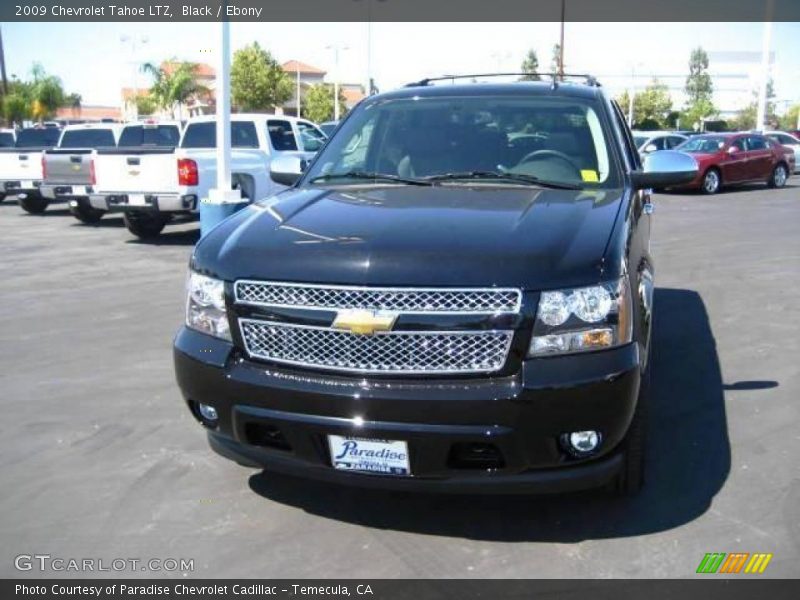 Black / Ebony 2009 Chevrolet Tahoe LTZ
