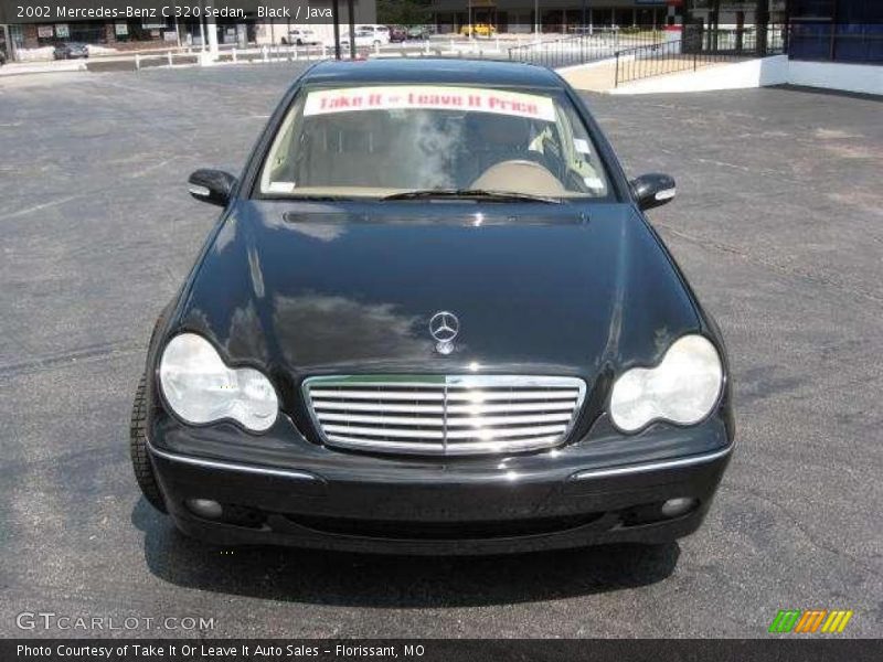 Black / Java 2002 Mercedes-Benz C 320 Sedan