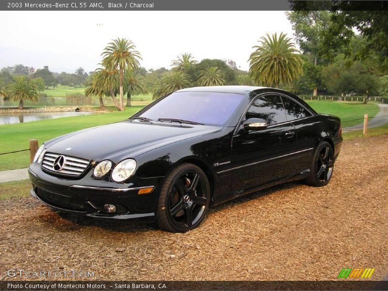 Black / Charcoal 2003 Mercedes-Benz CL 55 AMG