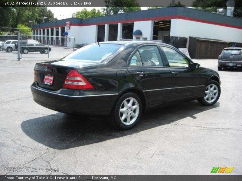 Black / Java 2002 Mercedes-Benz C 320 Sedan