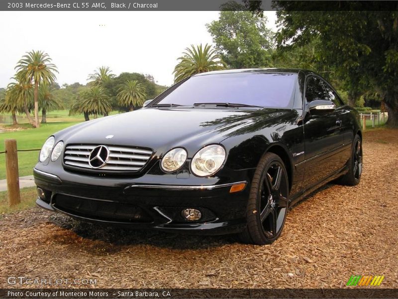 Black / Charcoal 2003 Mercedes-Benz CL 55 AMG