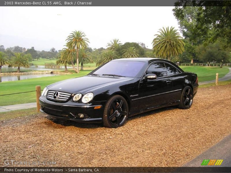 Black / Charcoal 2003 Mercedes-Benz CL 55 AMG