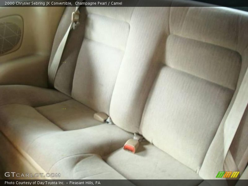 Champagne Pearl / Camel 2000 Chrysler Sebring JX Convertible