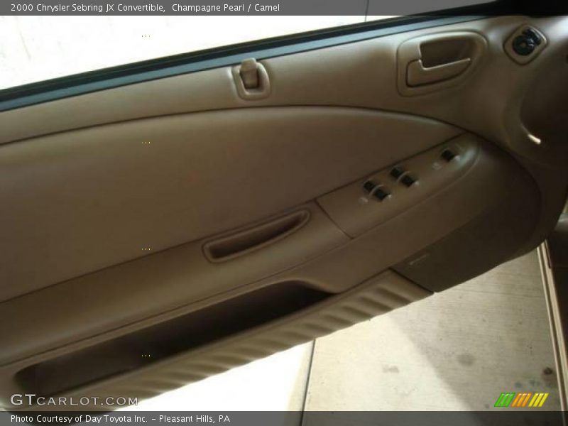 Champagne Pearl / Camel 2000 Chrysler Sebring JX Convertible