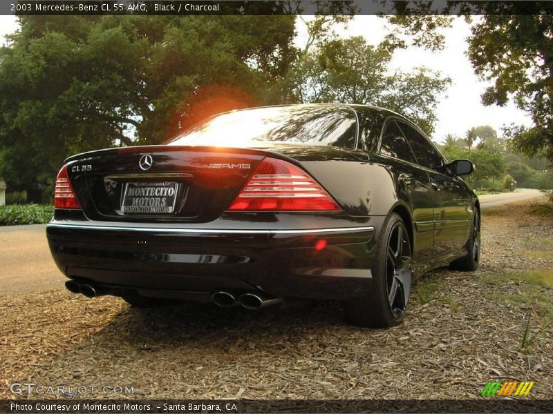 Black / Charcoal 2003 Mercedes-Benz CL 55 AMG