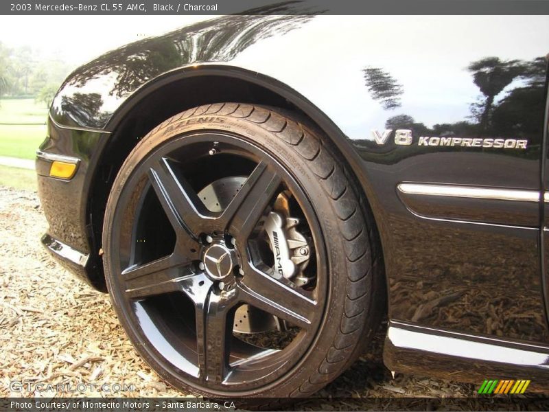 Black / Charcoal 2003 Mercedes-Benz CL 55 AMG