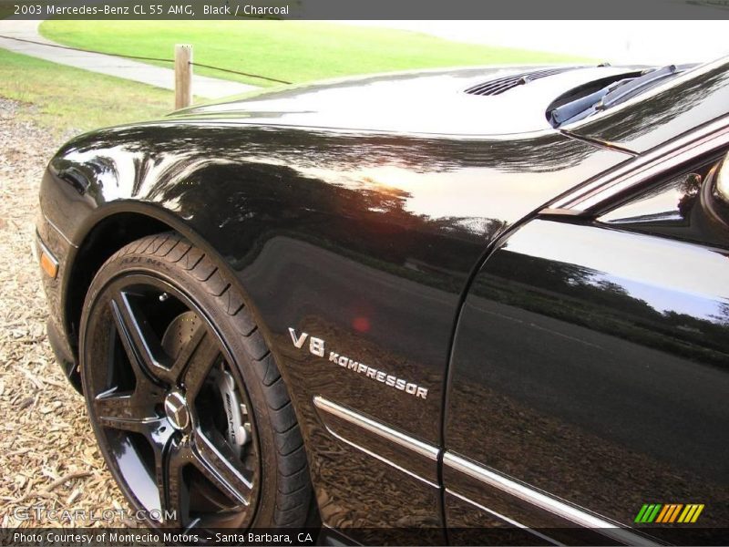 Black / Charcoal 2003 Mercedes-Benz CL 55 AMG