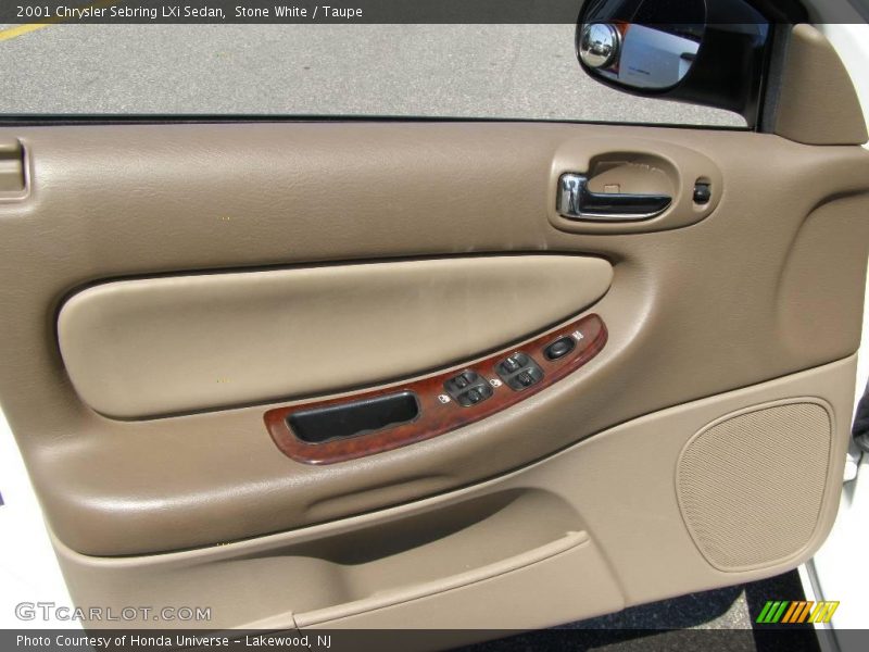 Stone White / Taupe 2001 Chrysler Sebring LXi Sedan