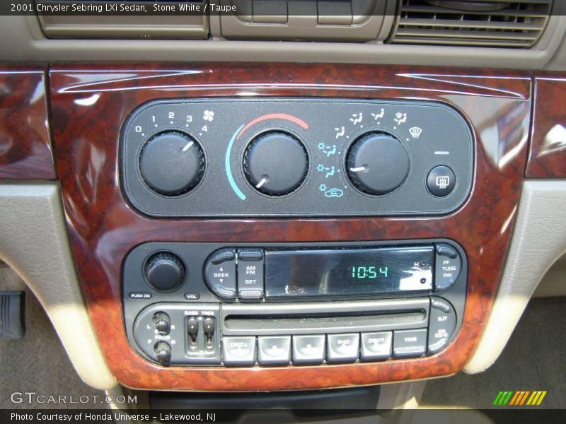 Stone White / Taupe 2001 Chrysler Sebring LXi Sedan