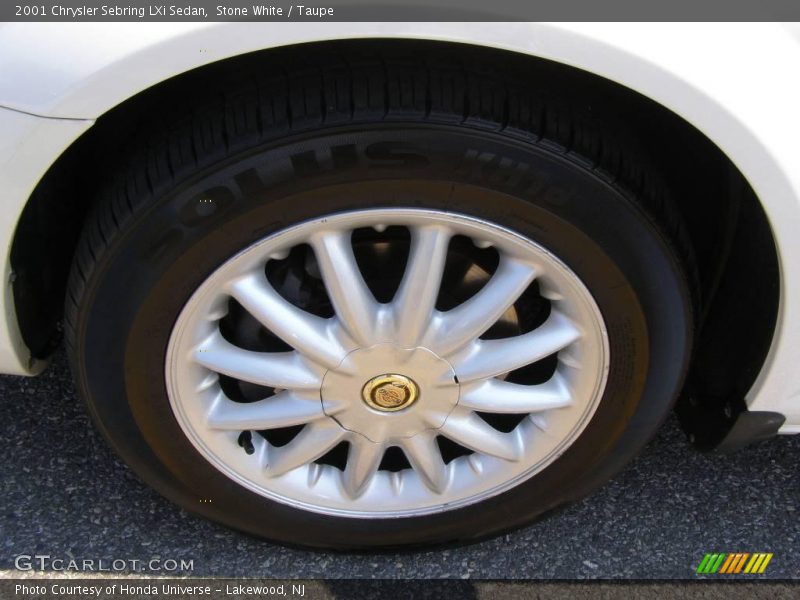 Stone White / Taupe 2001 Chrysler Sebring LXi Sedan