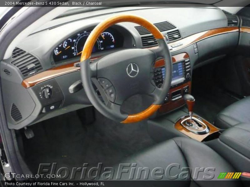 Black / Charcoal 2004 Mercedes-Benz S 430 Sedan