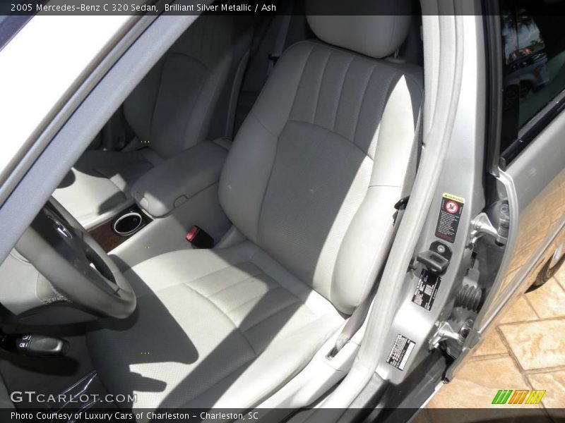 Brilliant Silver Metallic / Ash 2005 Mercedes-Benz C 320 Sedan