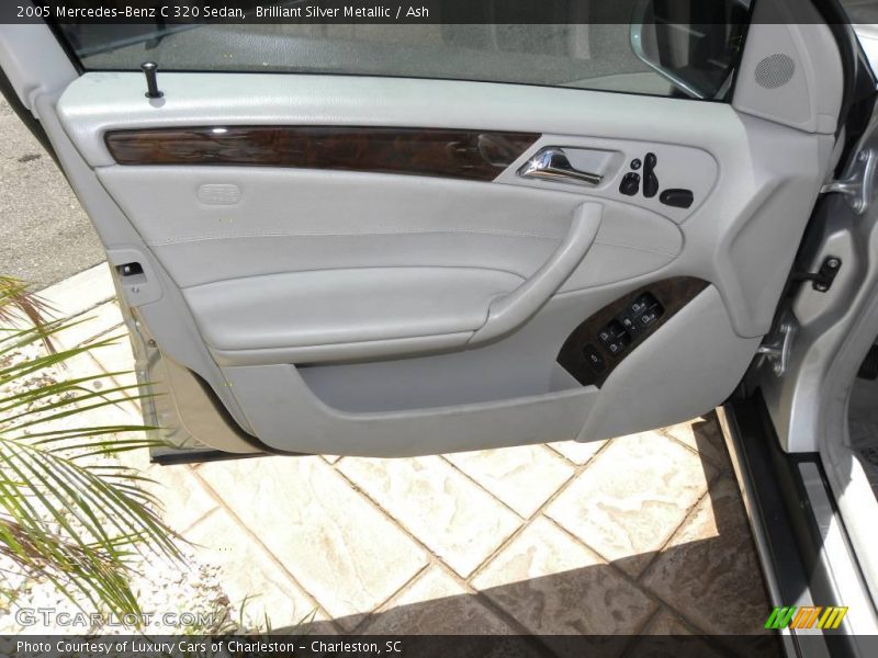 Brilliant Silver Metallic / Ash 2005 Mercedes-Benz C 320 Sedan