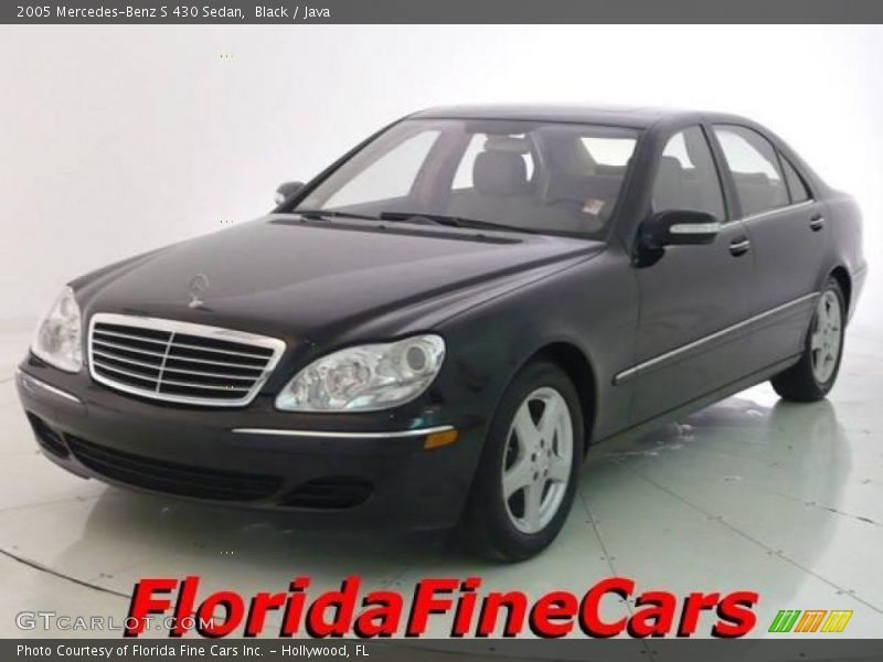 Black / Java 2005 Mercedes-Benz S 430 Sedan