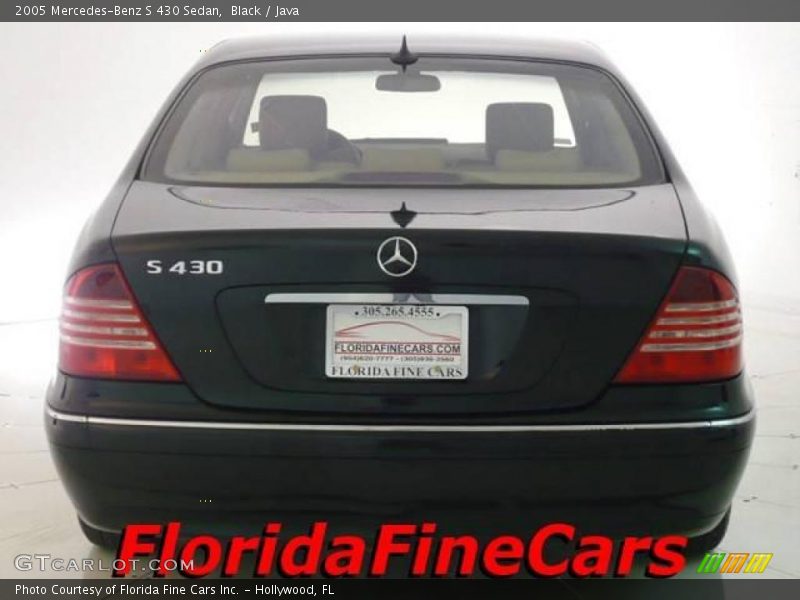 Black / Java 2005 Mercedes-Benz S 430 Sedan