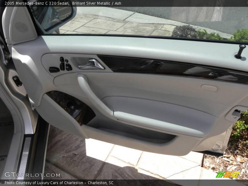 Brilliant Silver Metallic / Ash 2005 Mercedes-Benz C 320 Sedan