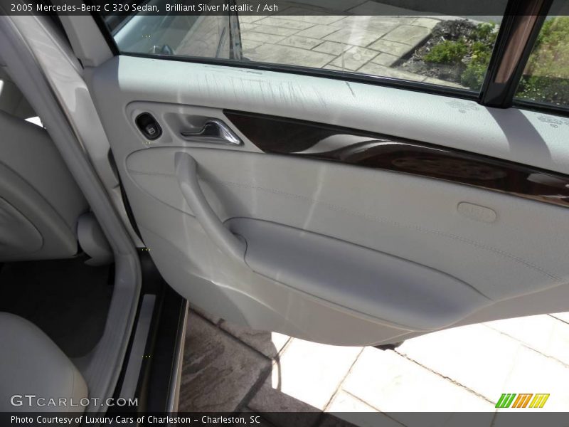 Brilliant Silver Metallic / Ash 2005 Mercedes-Benz C 320 Sedan