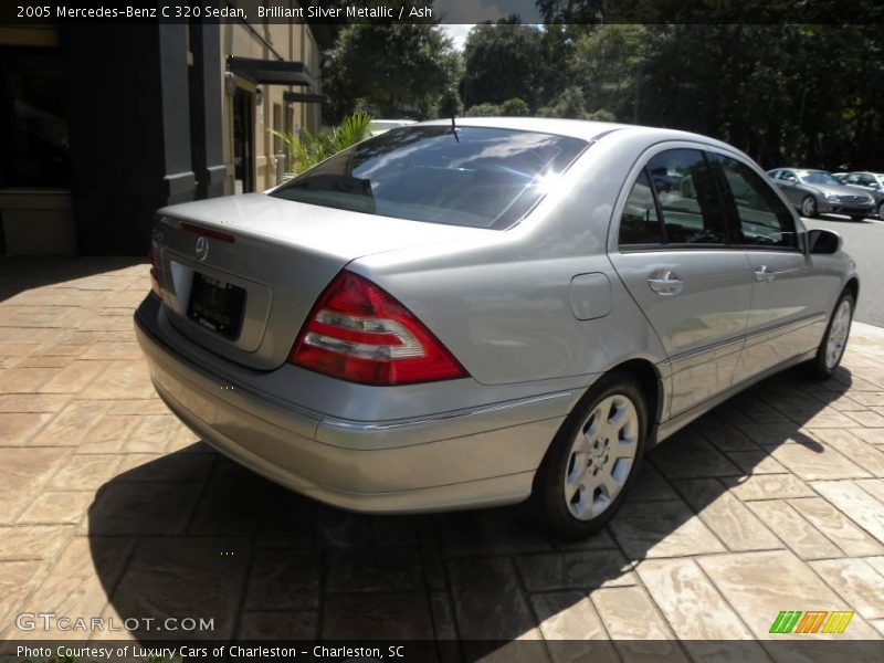 Brilliant Silver Metallic / Ash 2005 Mercedes-Benz C 320 Sedan
