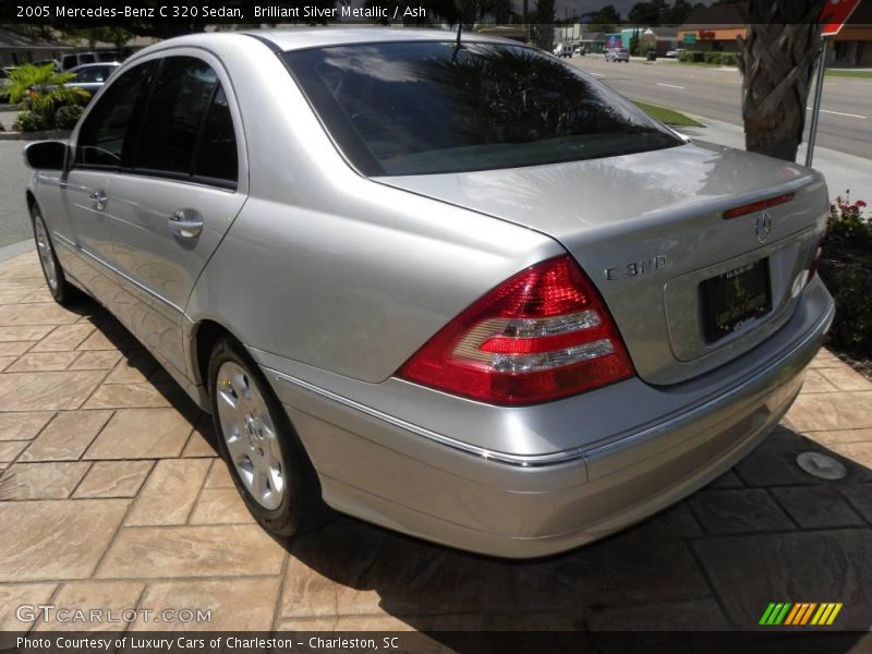 Brilliant Silver Metallic / Ash 2005 Mercedes-Benz C 320 Sedan