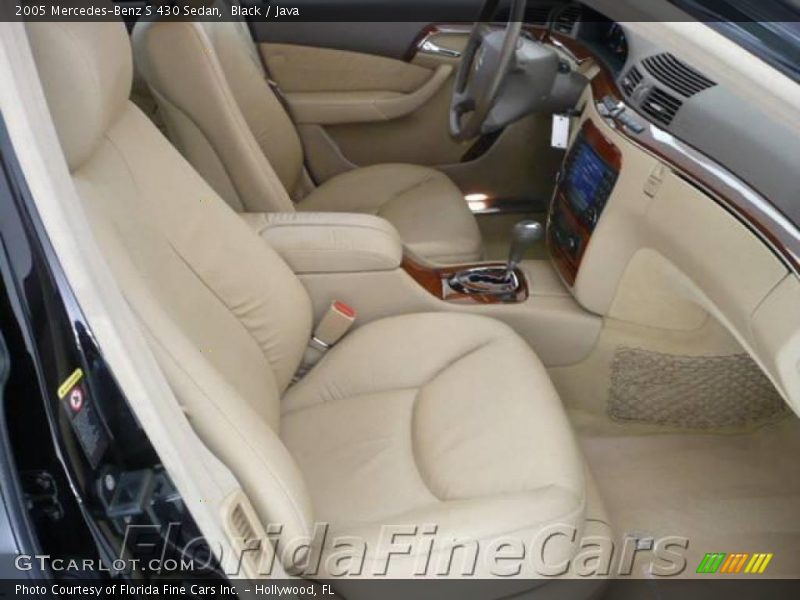 Black / Java 2005 Mercedes-Benz S 430 Sedan