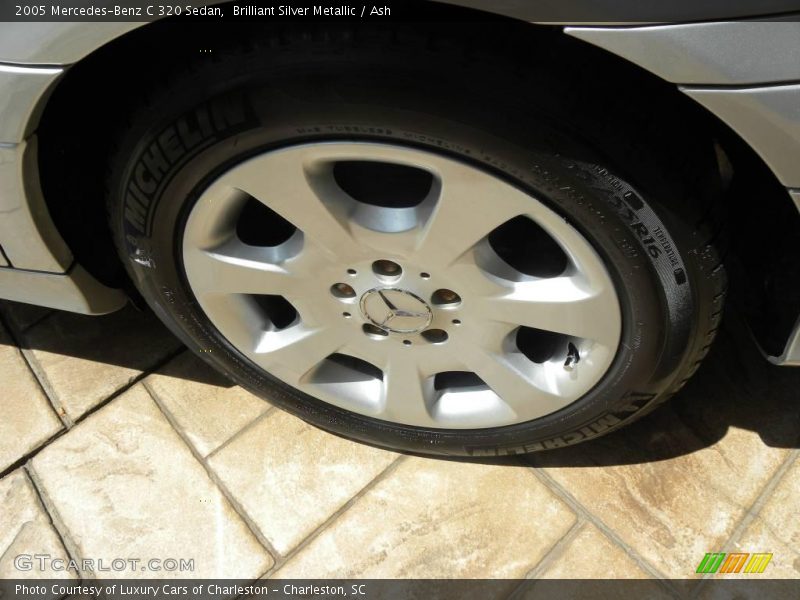 Brilliant Silver Metallic / Ash 2005 Mercedes-Benz C 320 Sedan
