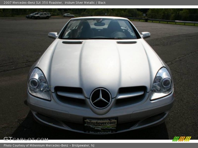 Iridium Silver Metallic / Black 2007 Mercedes-Benz SLK 350 Roadster