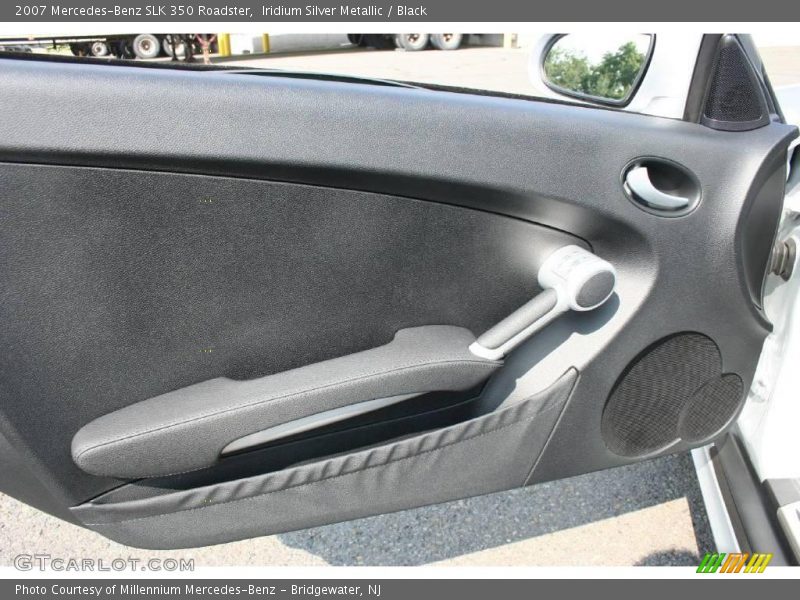 Iridium Silver Metallic / Black 2007 Mercedes-Benz SLK 350 Roadster