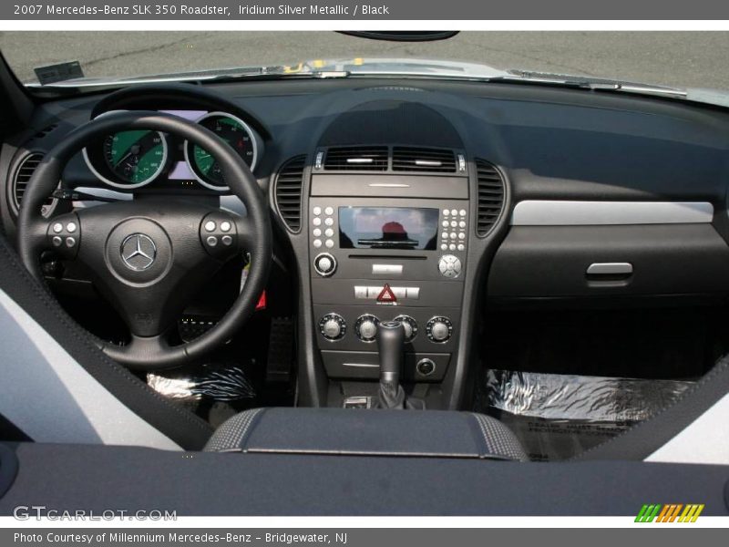 Iridium Silver Metallic / Black 2007 Mercedes-Benz SLK 350 Roadster