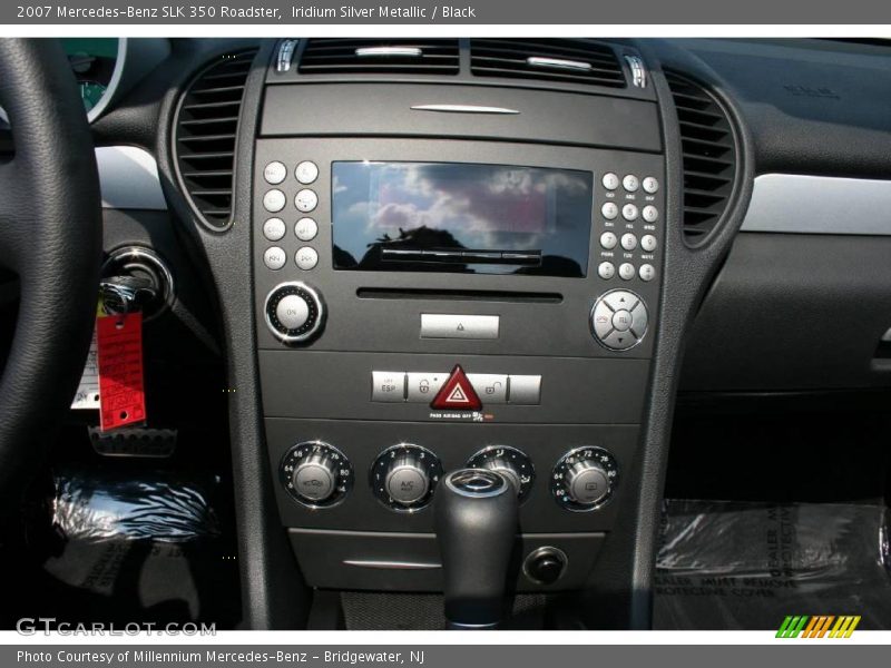 Iridium Silver Metallic / Black 2007 Mercedes-Benz SLK 350 Roadster