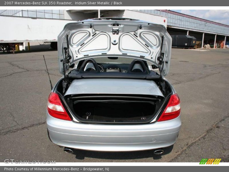 Iridium Silver Metallic / Black 2007 Mercedes-Benz SLK 350 Roadster