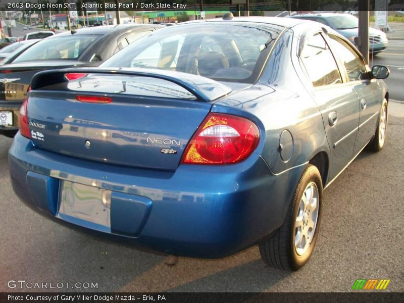 Atlantic Blue Pearl / Dark Slate Gray 2003 Dodge Neon SXT