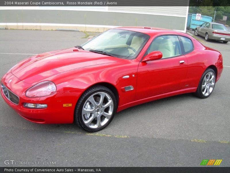 Rosso Mondiale (Red) / Avorio 2004 Maserati Coupe Cambiocorsa