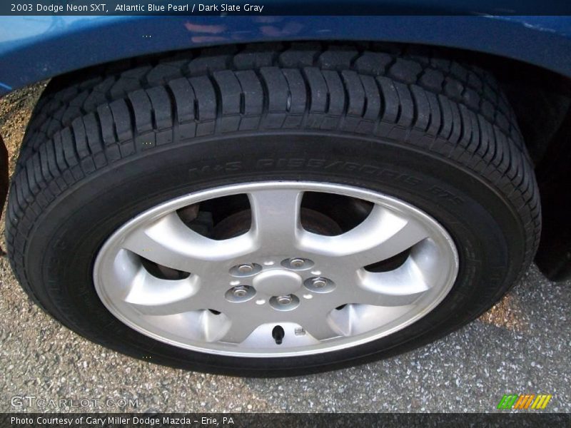 Atlantic Blue Pearl / Dark Slate Gray 2003 Dodge Neon SXT