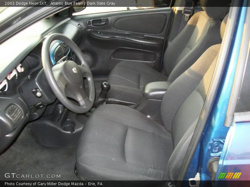 Atlantic Blue Pearl / Dark Slate Gray 2003 Dodge Neon SXT