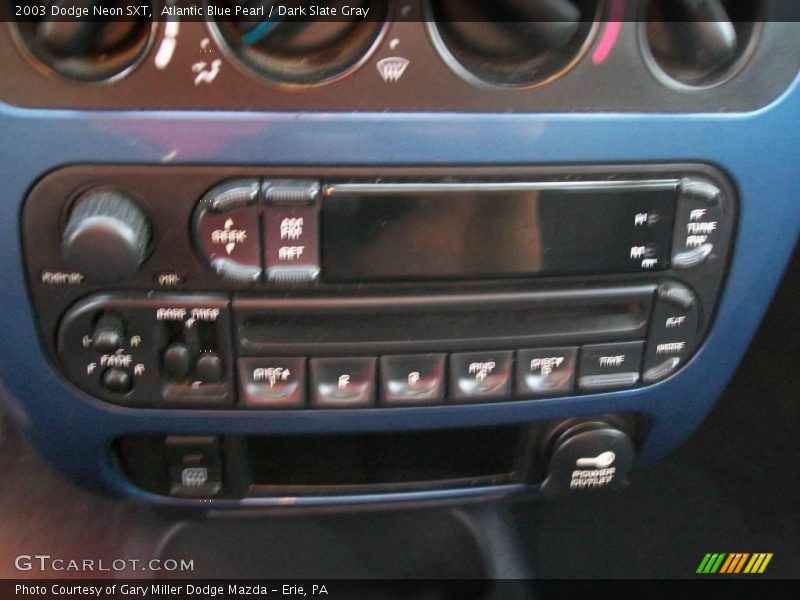 Atlantic Blue Pearl / Dark Slate Gray 2003 Dodge Neon SXT