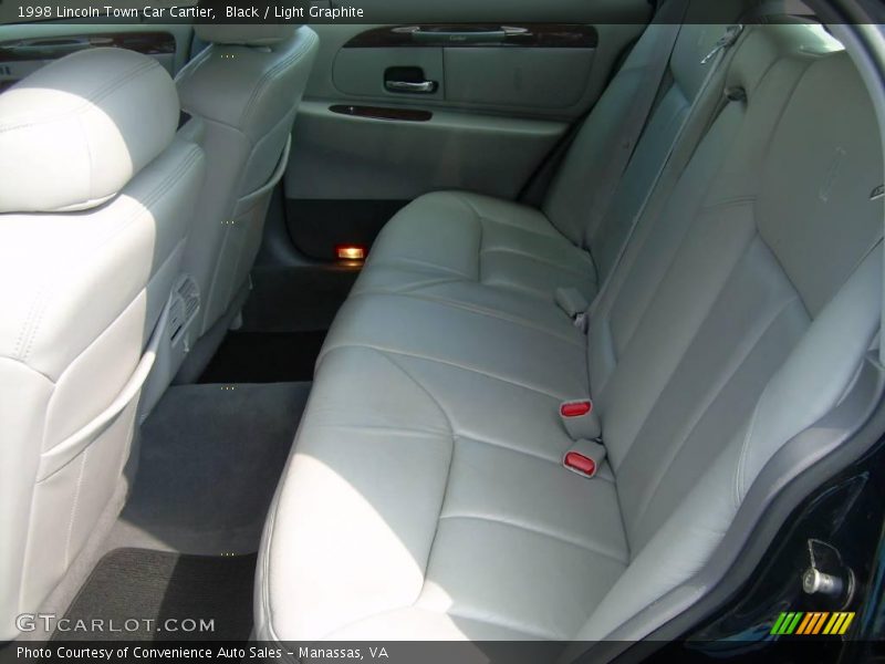Black / Light Graphite 1998 Lincoln Town Car Cartier