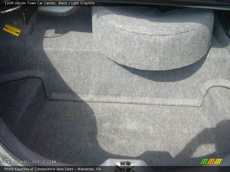 Black / Light Graphite 1998 Lincoln Town Car Cartier