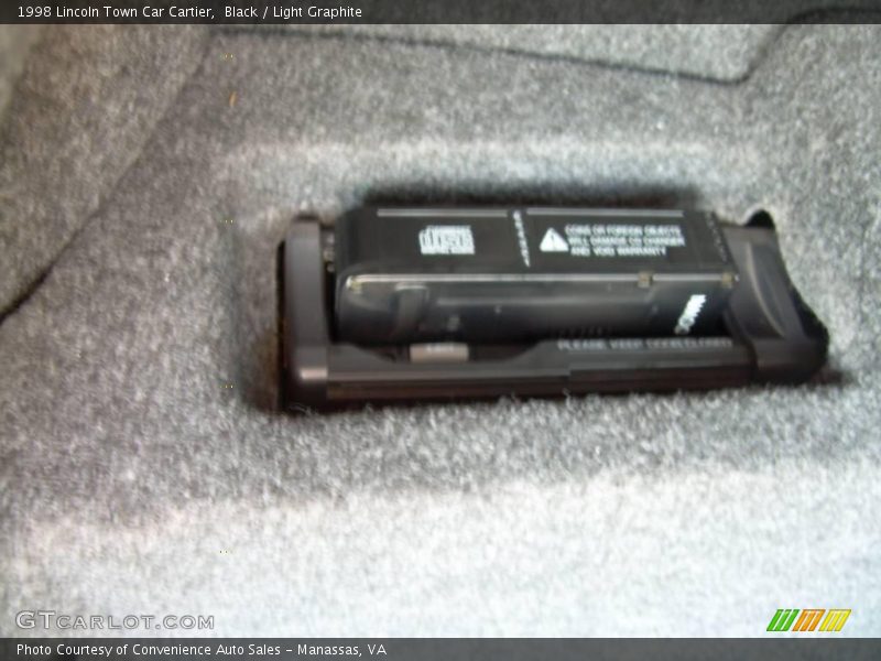 Black / Light Graphite 1998 Lincoln Town Car Cartier
