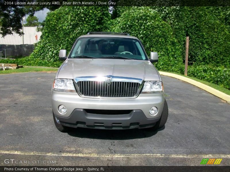 Silver Birch Metallic / Dove Grey 2004 Lincoln Aviator Luxury AWD